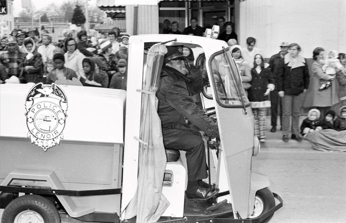 1970s Lenoir Christmas Parade Arnold Dula