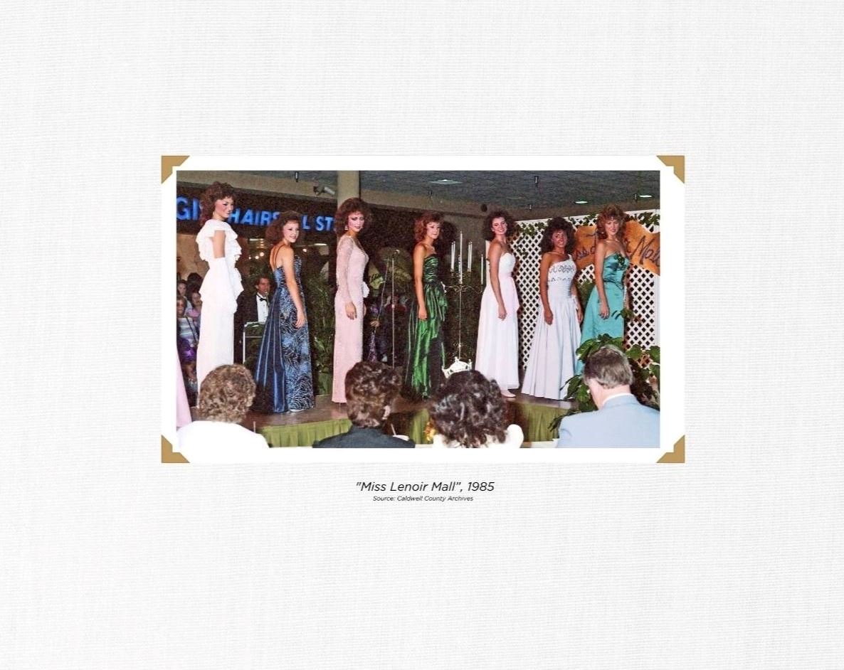 Miss Lenoir Mall 1985