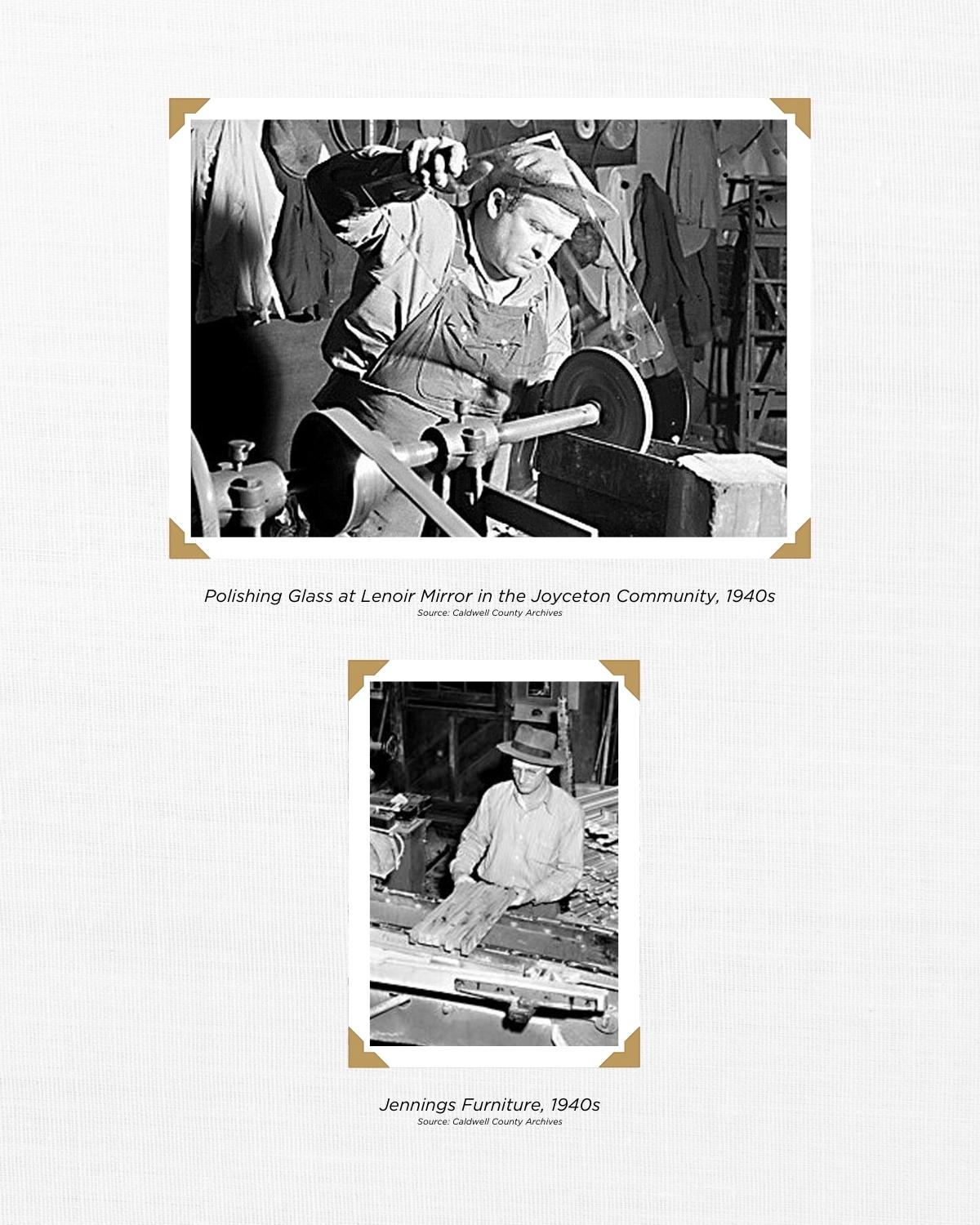 Lenoir Mirror and Jennings Furniture