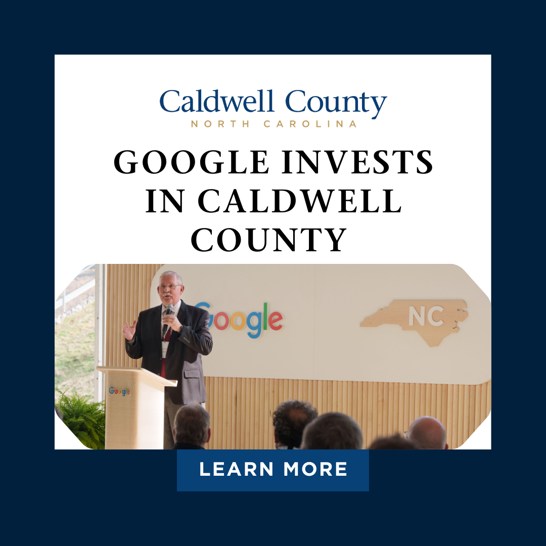 Google Invests in Caldwell County